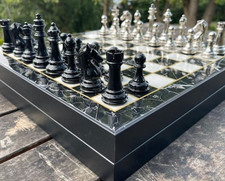 Jeu d'échecs de luxe avec