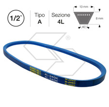 131006 Courroie pour Tracteur Tondeuse Jonsered à Partir De 18HP Coupure 106cm