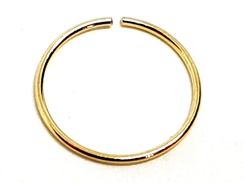 Bague nez jaune 9 carats - bague,