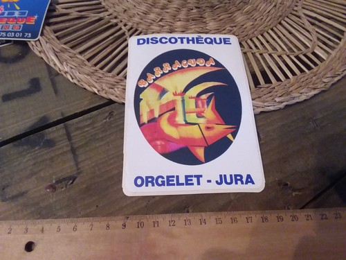 Ancien autocollant
