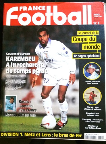 France football 1998 - football, 17/3/1998