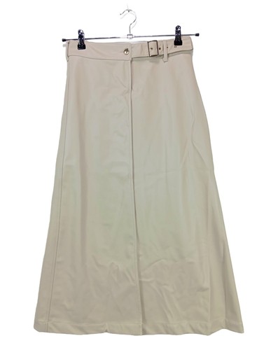 Zara jupe cuir synthétique - zara, en