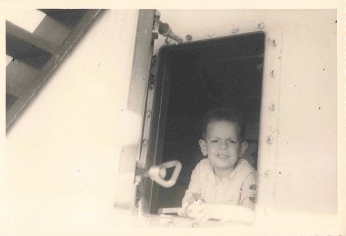 Ancienne photo 1953 bord - a, du