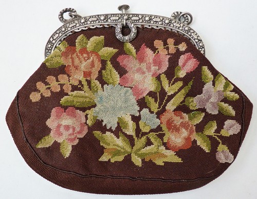 Bourse sac avec - monture, argent