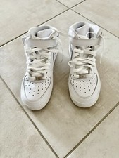 Baskets femme montantes Nike Airforce blanches - taille 37,5