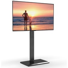 Support TV Pied avec Base en