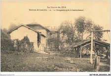 AKTP8-0787-54 - environs de LUNEVILLE - la guinguette après le bombardemen