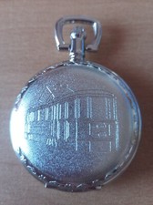 Montre Gousset à Quartz en Métal éditions Atlas Couleur Argenté PILE A CHANGER !