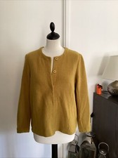 Veste gilet COS taille M/L jaune curry moutarde très bon état 