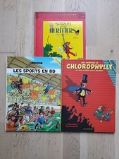 Lot 3 BD: Spirou et les héritiers + Les sports en BD + Chlorophyle T.1