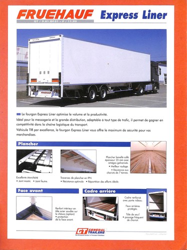Remorques fruehauf express - remorques,