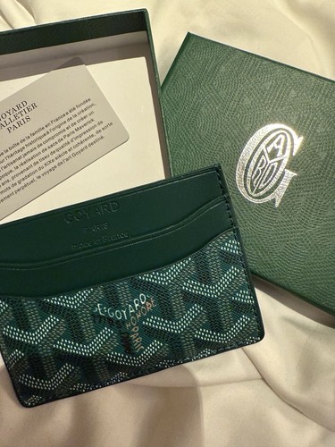 Porte carte goyard vert - vert,