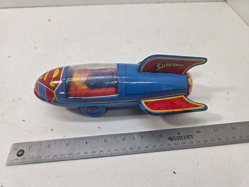 Superman classic rocket tin - superman,