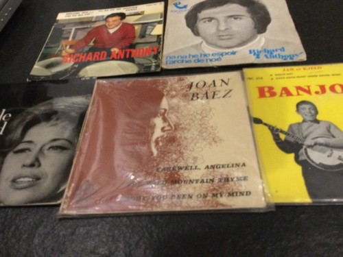Lot disques 45t divers - lot,