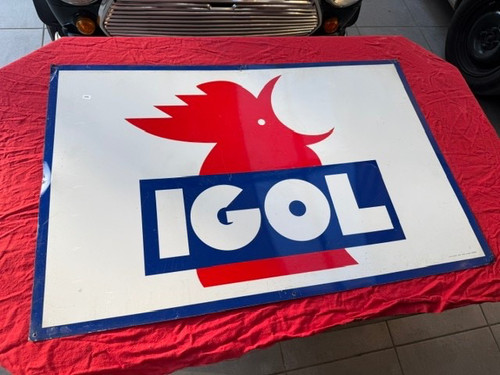 Tole peinte publicitaire - tole,