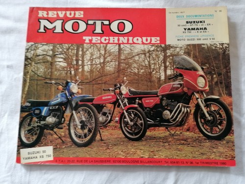 Revue technique moto - technique,