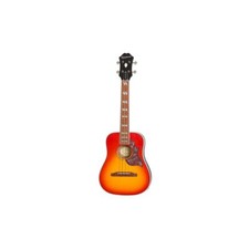 EPIPHONE Hummingbird Acoustique / Électrique Ukulele Tenue Faded Cherry Sunburst