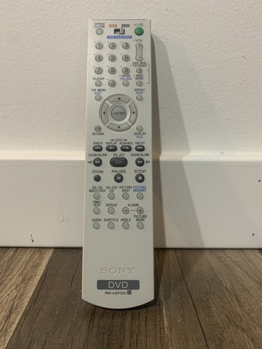 Sony asp001 remote - sony,