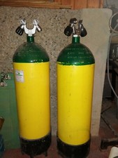 2 Bouteilles de plongée 18 L