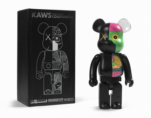 Kaws bearbrick noir - kaws,
