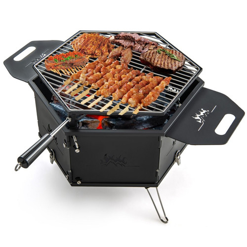 Barbecue charbon bois - barbecue,