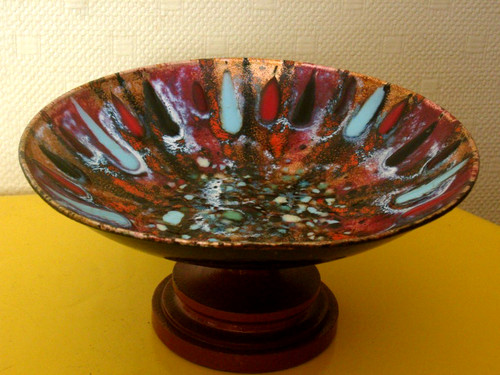 Coupe cuivre émaillé - en,