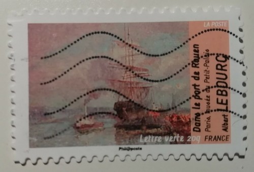 Timbre france albert lebourg - albert,
