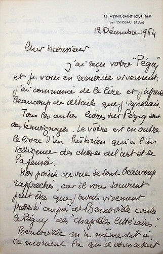 S henri charlier - l.a.s,