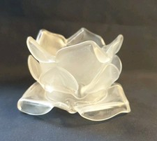 ANCIENNE TULIPE PATE DE VERRE