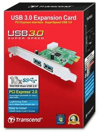 Carte pci express transcend - carte, pci‑express