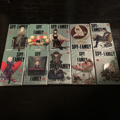 Lot mangas spy - 10, family