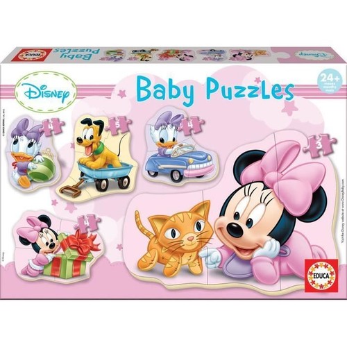 Puzzle bébé baby - bébé, minnie,