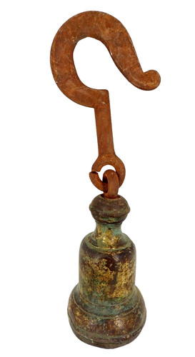 Poids romain bronze fer - en,
