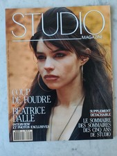 STUDIO MAGAZINE - béatrice dalle  1992 - numéro 59