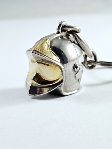 Porte cles casque pompiers - porte-cles,