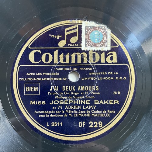 Rpm josephine baker - -, j'ai