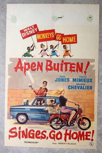 Rentrez chez vous les singes - chez,