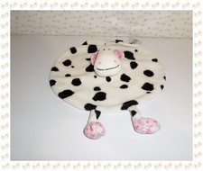 ㉗ - Doudou Plat  Rond Vache