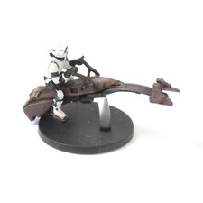 STAR WARS 34/60 IMPERIAL 21 SCOUT TROOPER ON SPEEDER BIKE 2004 LFL & TM FIGURINE