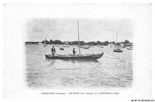 BR-BFP2-0720-33 - ANDERNOS - Bateau - Dit pinasse - à l'appareillage