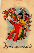 Jijé. Carte SPIROU Joyeux