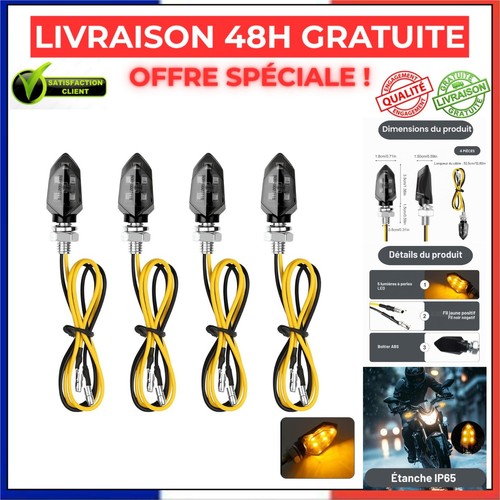 Clignotants moto led 12v - moto,