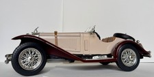 Mercedes-Benz SSK 1928 1/18 – Made in Italy – Modèle de collection vintage