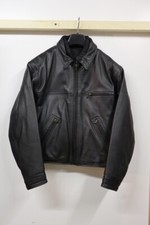Blouson moto homme cuir noir