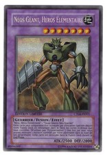 YUGIOH - NÉOS GÉANT, HÉROS ÉLÉMENTAIRE - TINS BOX 4 2007 - ED LIMITEE CT04-FR001