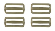4 X Itw Nexus Triglide Boucle Marron Coyote Plastique Ghillietex Irr 50mm/5.1cm