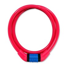 Crazy Safety Pink Children's Bike Lock   Weatherproof Combination Lock for Bicyc