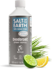 Recharge De Déodorant Naturel Salt of the Earth Pour Hommes, Vétiver Et Agrumes 