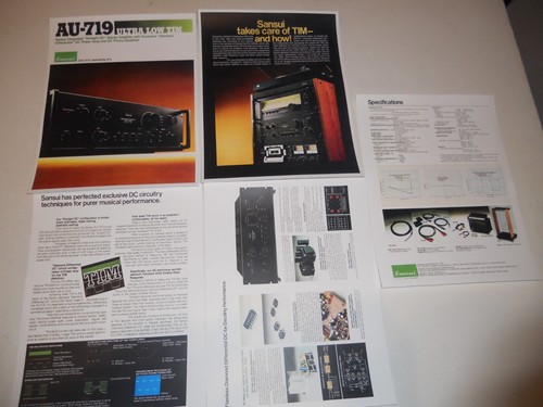 Sansui 1979 brochure - brochure, au-719