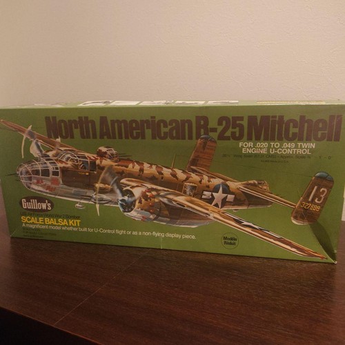 Guillow balsa wood - b-25,